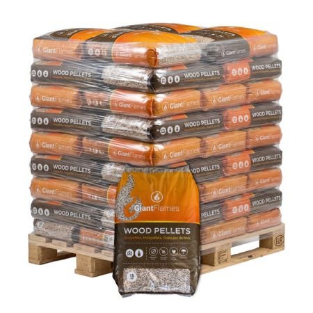 hele pallet giant flames houtpellets 15kg 1 hele pallet giant flames houtpellets 15kg 1