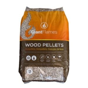 losse zak giant flames houtpellets 15kg 1